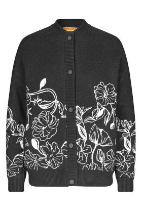 Long Sleeve Cardigan - Eccentric Floral