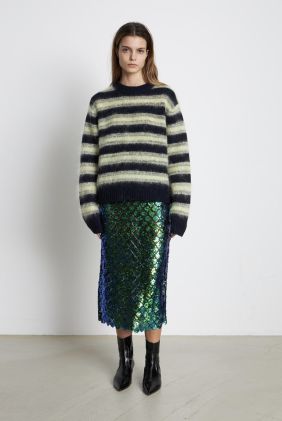 Idun Wool Mix Sweater - Golden Yellow