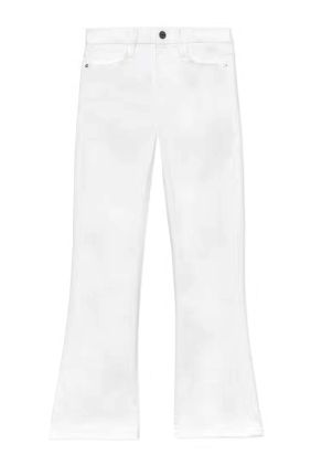 Le Crop Mini Boot - Blanc