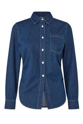 Maria Shirt - Light Worn Denim